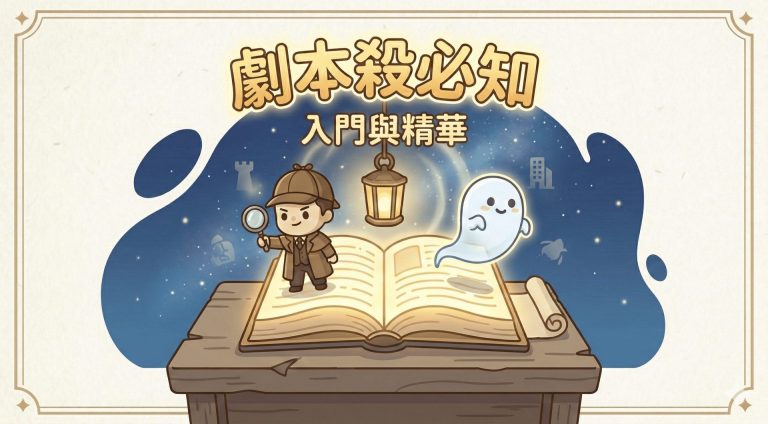 【深度解析】什麼是劇本殺？不只是遊戲，是你的第二場人生
